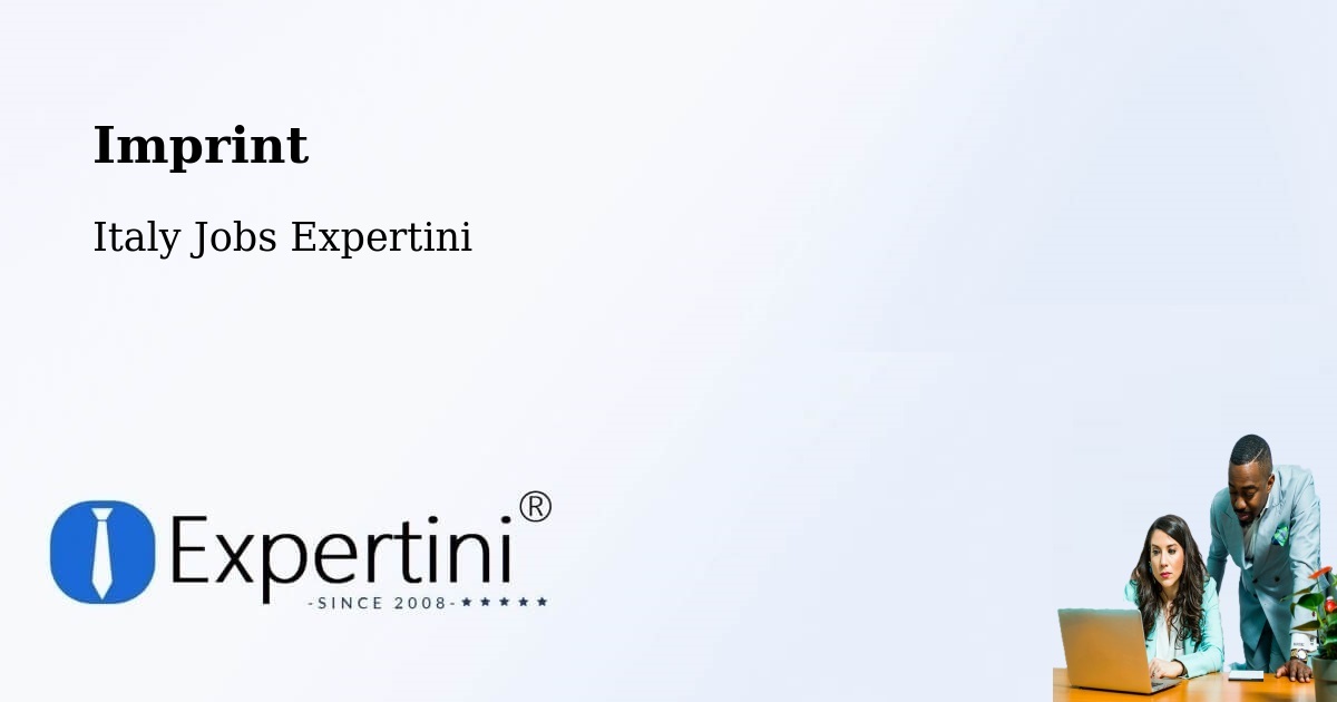 Imprint – Barzio - Italy Jobs Expertini