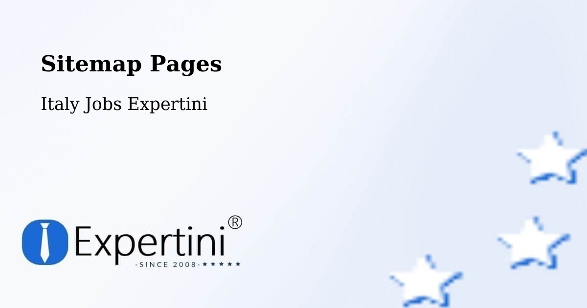 Sitemap Pages - Barzio - Italy Jobs Expertini