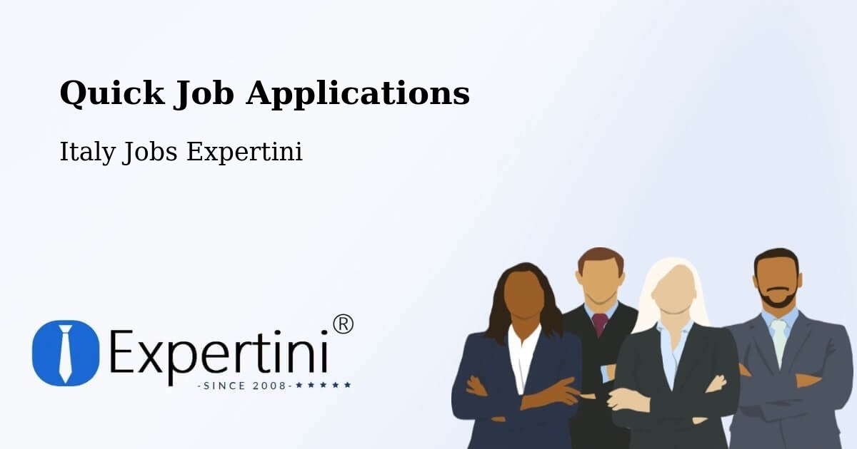 Quick Apply Feature – Barzio - Italy Jobs Expertini